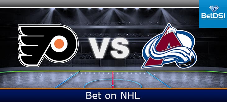 Philadelphia Flyers vs. Colorado Avalanche Matchup | BetDSI